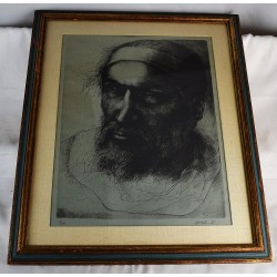 Michelangelo (Framed Etching)